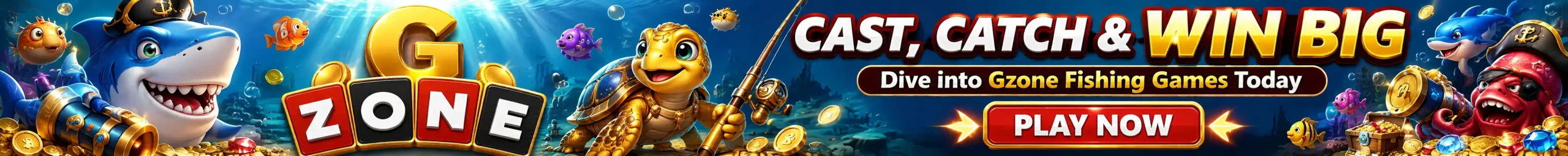 Dive into Gzone fishing adventure
