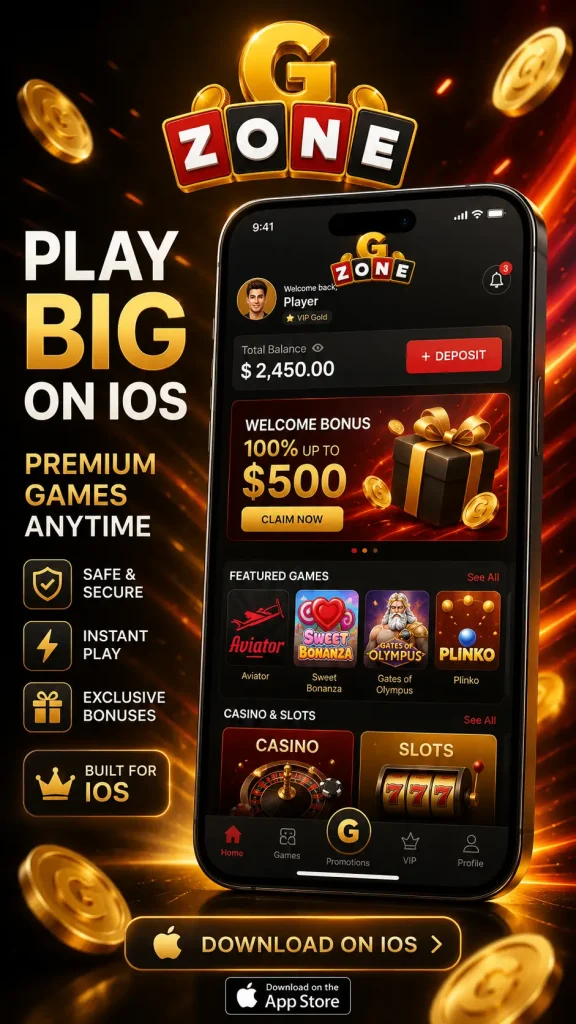 Download Gzone on IOS Download Gzone on IOS